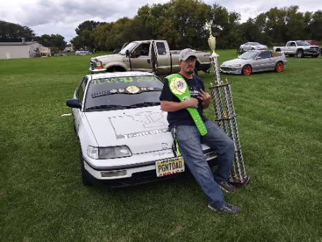 Marley Pigeon Toad Borrough's 1991 Crx With Extreme Bass