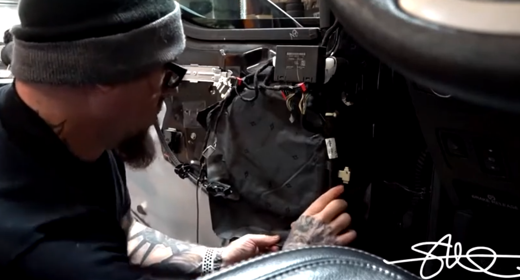 Steve Meade's 2017 F250 Sound Deadening
