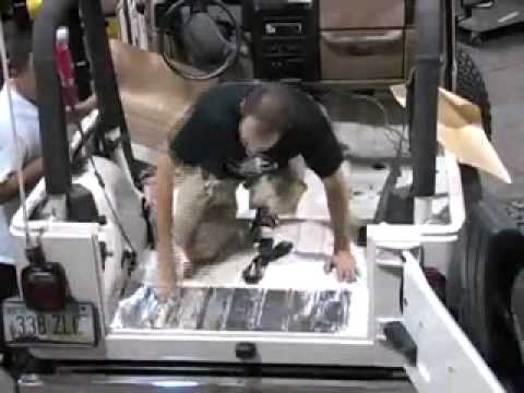 Second Skin Audio Jeep Wrangler Install Part 2