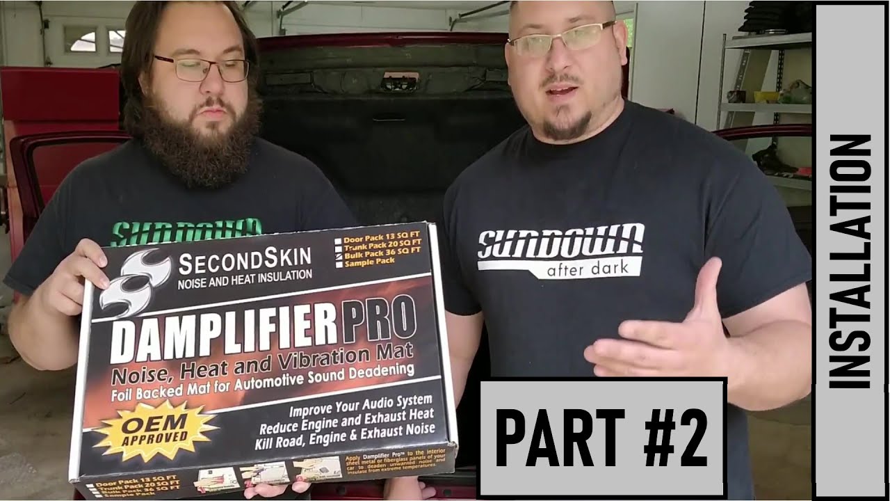 Sundown Whole System Upgrade: Part #2, Sound Deadening