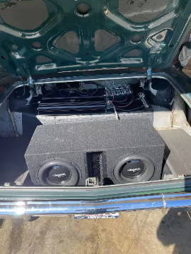 1962 Impala Sub Woofer Trunk