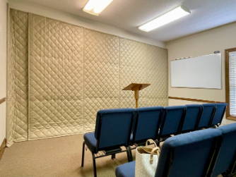 Quiet Quilt 2-Sided Barrier Blanket Church