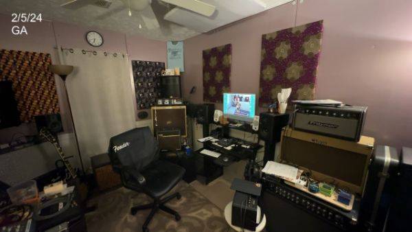 patterned fabric acoustic panels