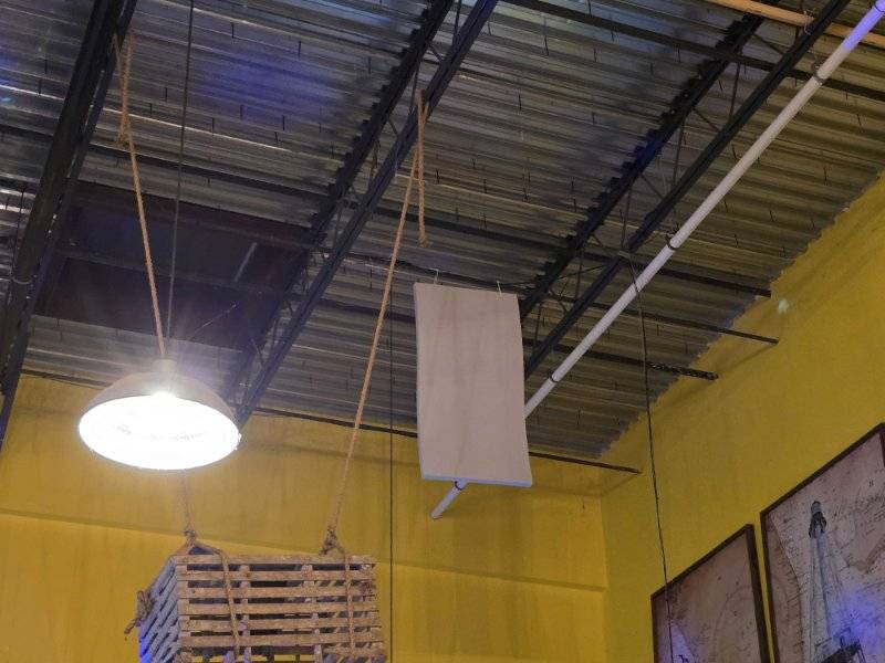florida brewery uses wave baffles to reduce echo and reverb