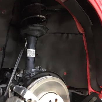 Audi A3 Wheel Well Sound Blocking MLV