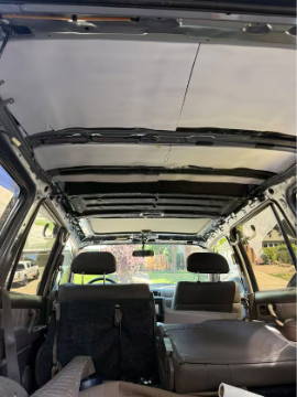 1997 Toyota Land Cruiser Roof Soundproofing