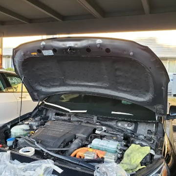 2019 Hyundai Ioniq Hybrid Hood Soundproofing