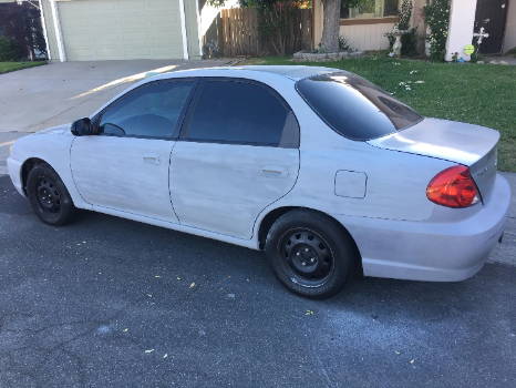 2002 KIA Spectra Sound Deadening