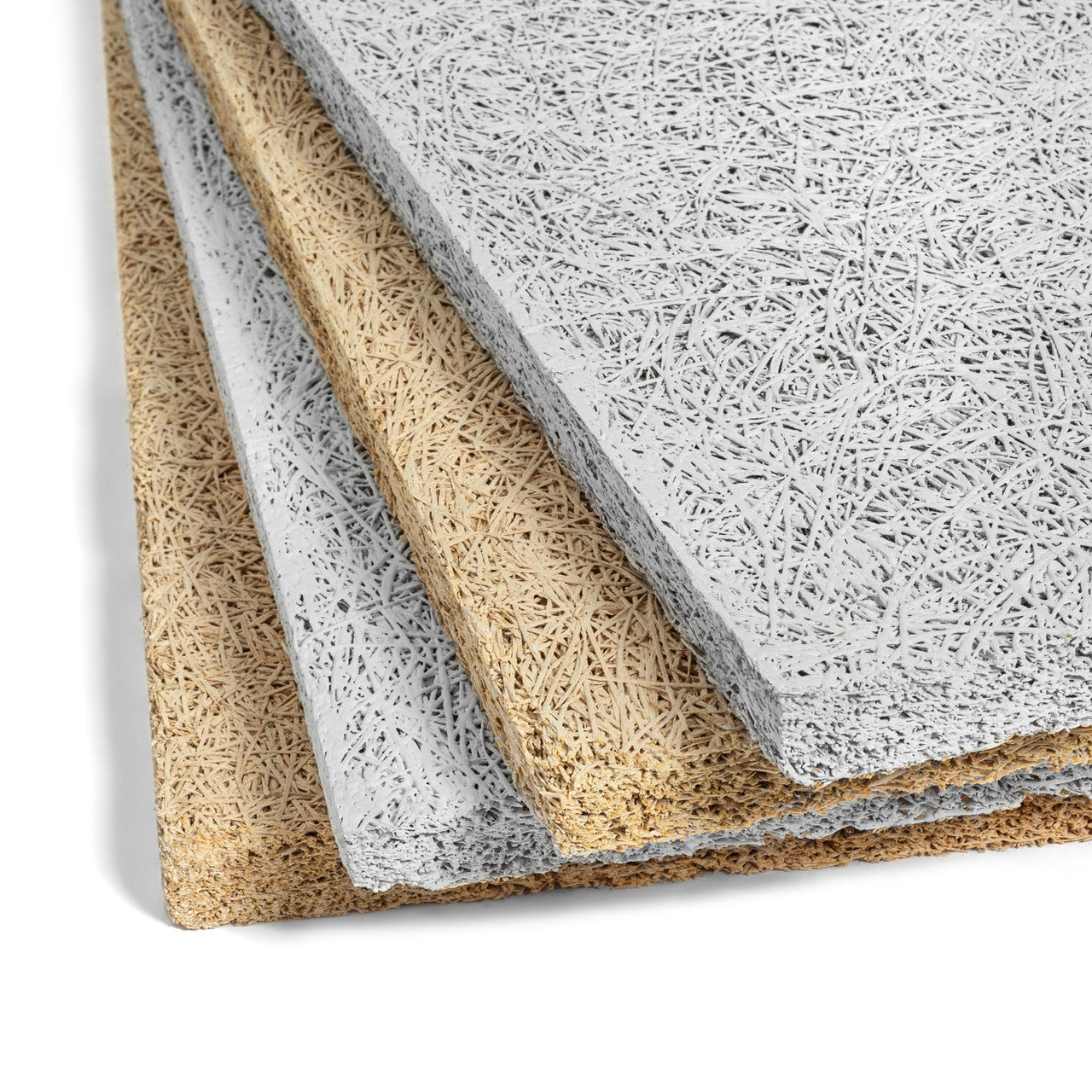 timberwool wood fiber acoustic panels close up