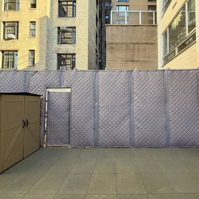 Quiet Quilt Outdoor Soundproof Blankets for School