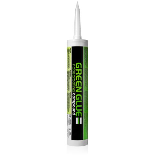 Green Glue standing on end