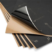 Damplifier 40mil sound deadening mat peeled back