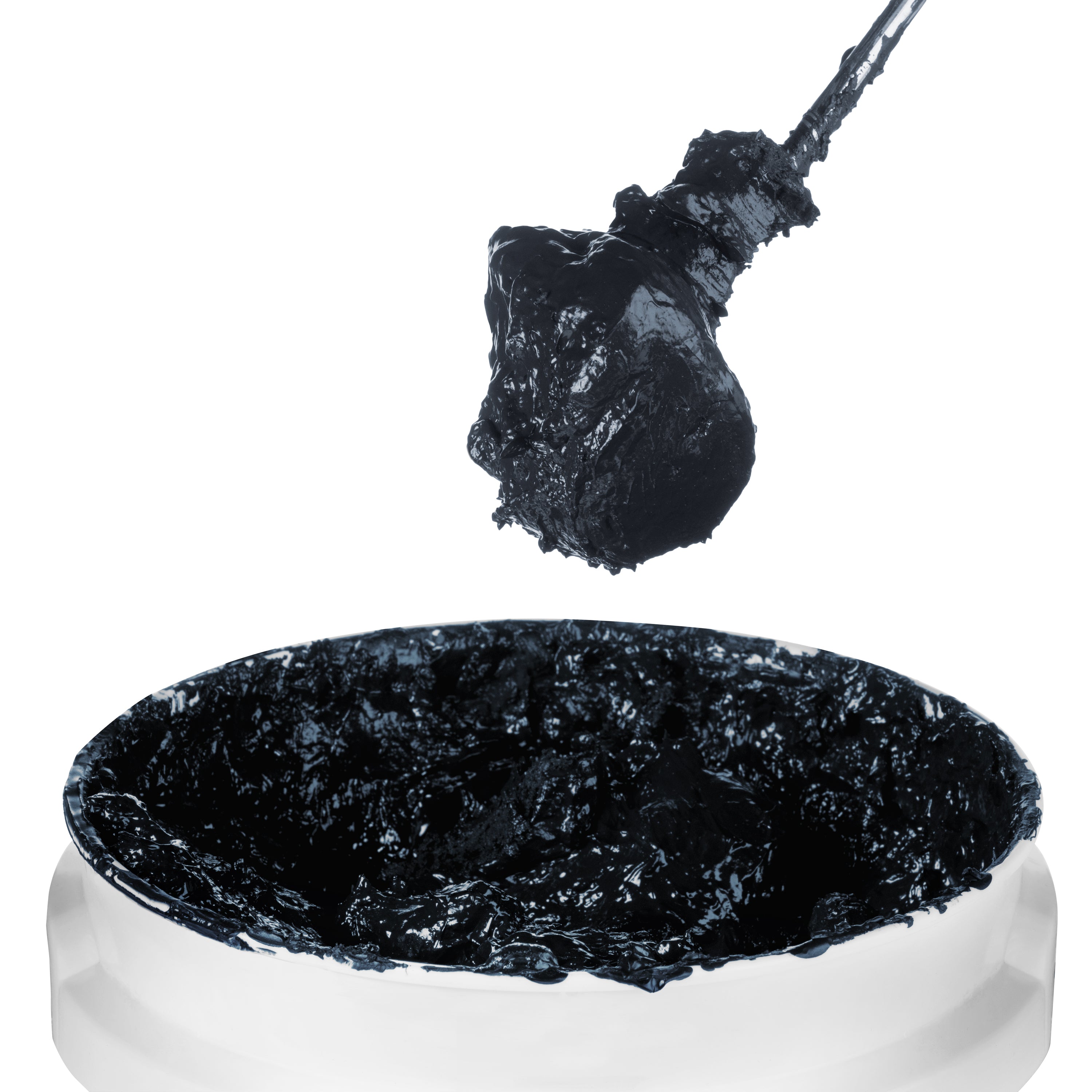 spectrum sludge with the container open - thicker after adding activator