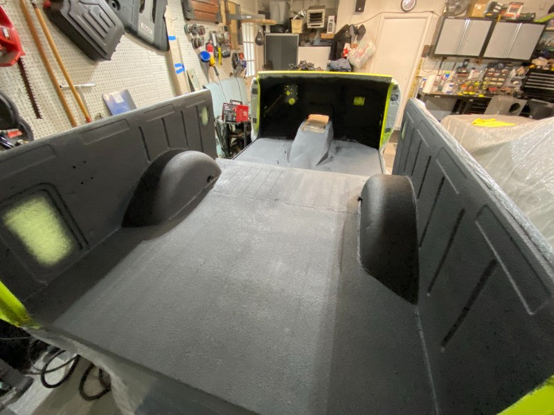 Spectrum in 1974 International Scout II restoration