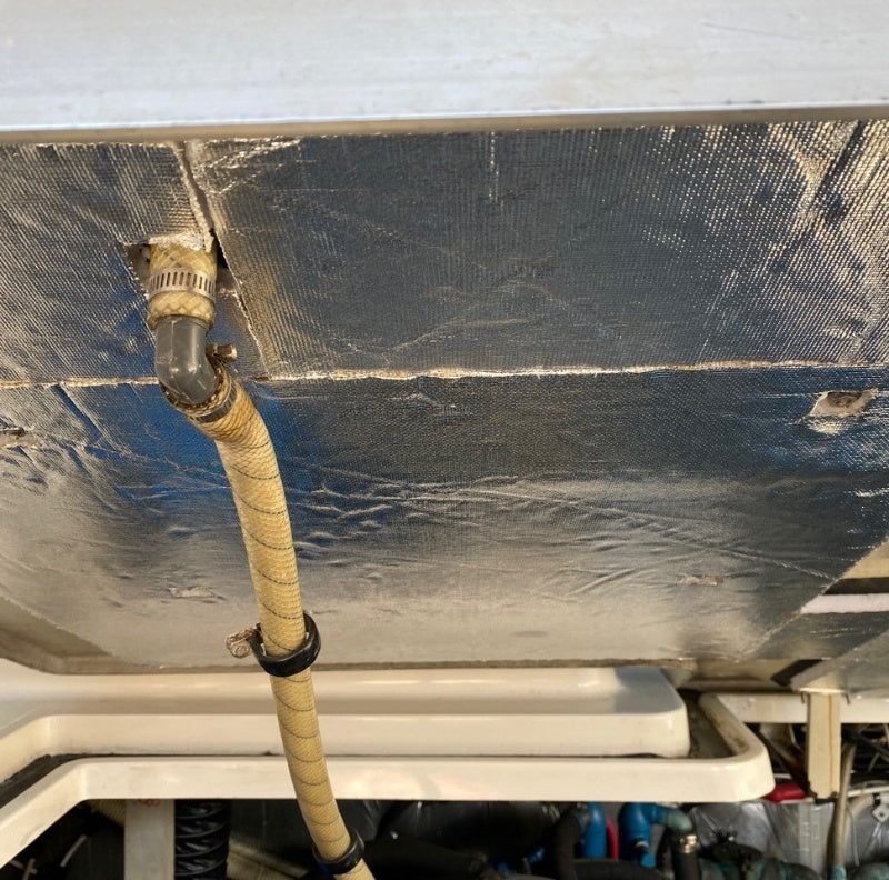 Mega Block on top side of engine compartment