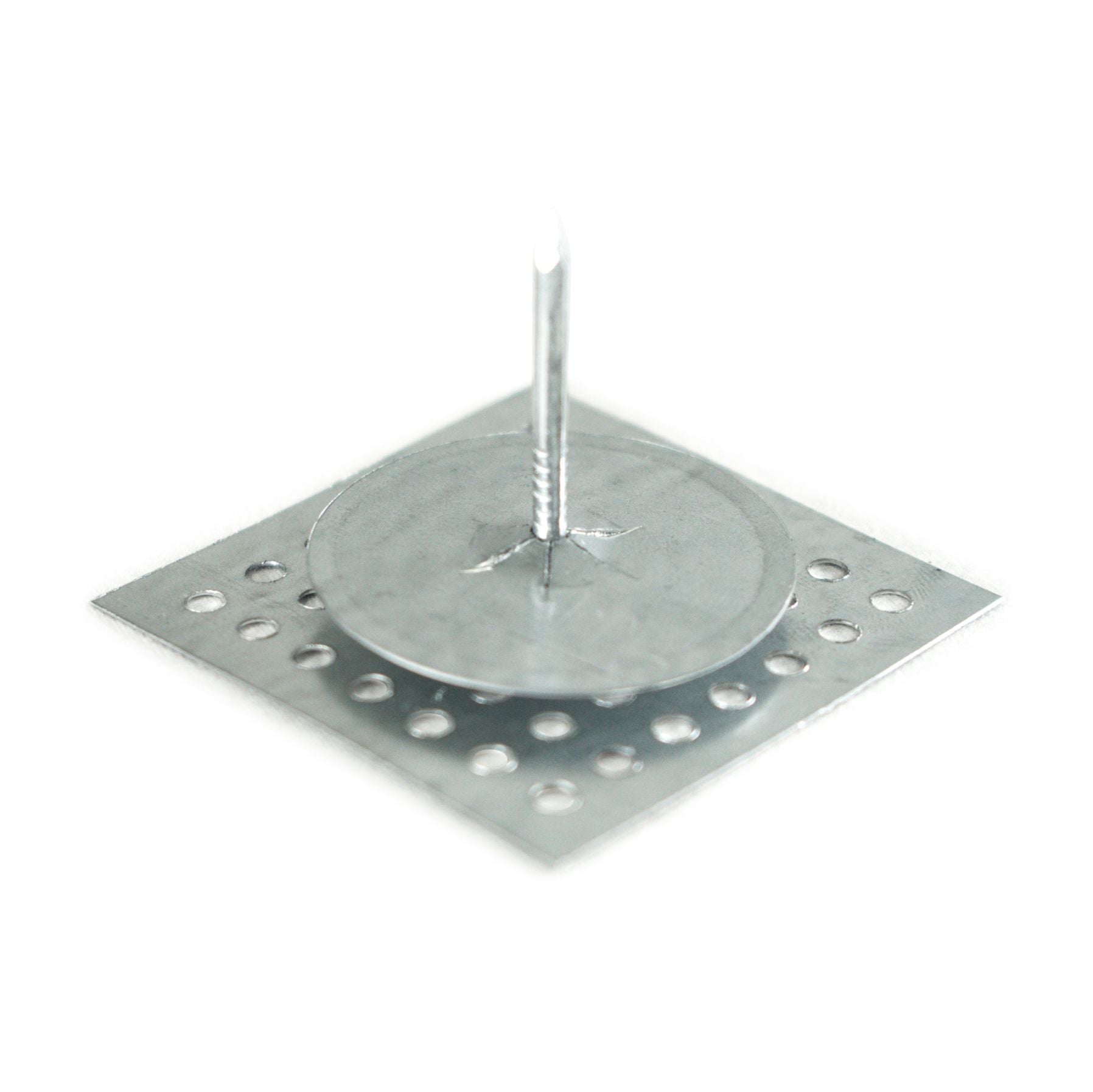 silver washer on stick pin