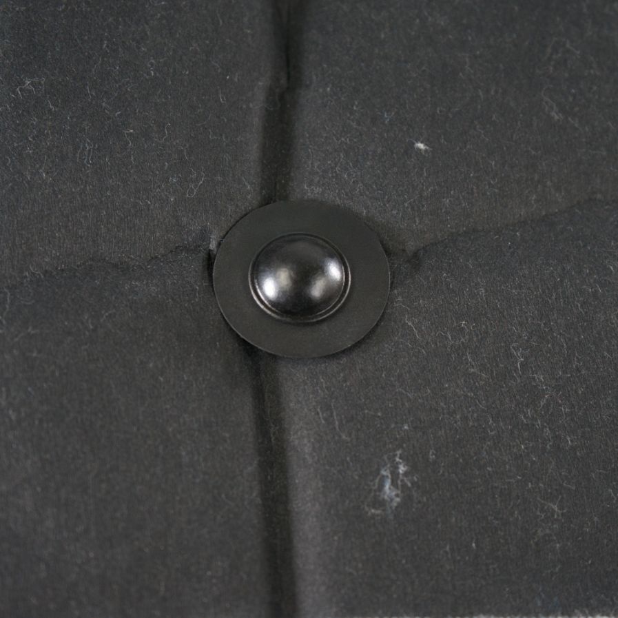 stick pin in ecoverb roll with black self locking washer and dome cap