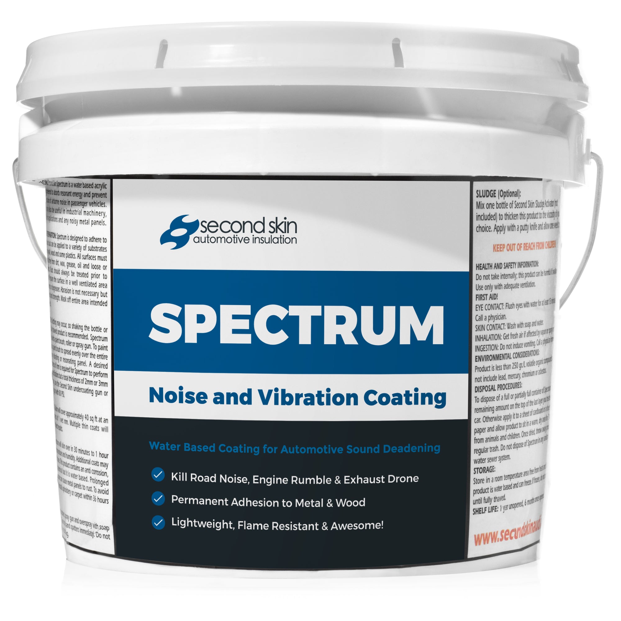 spectrum spray on sound deadener for wheel wells