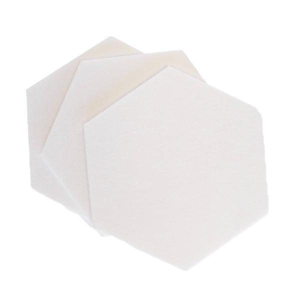 polyzorbe hexagons stacked on top of each other (3)