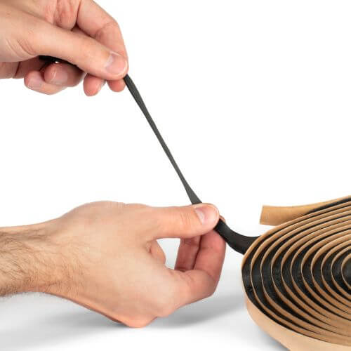 butyl tape is flexible and malleable