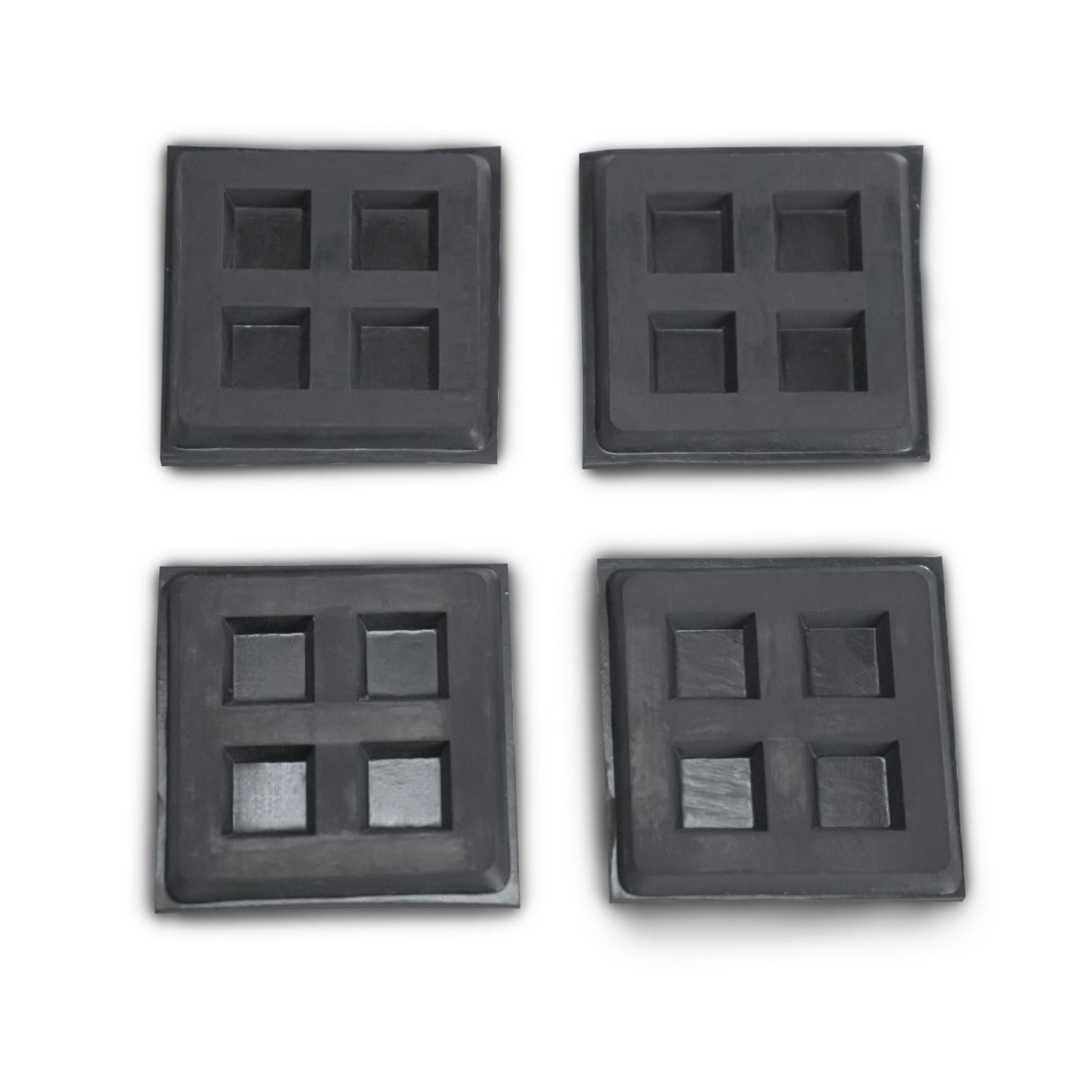 Mini Super W Rubber Sound Isolation Pads - 3/8"