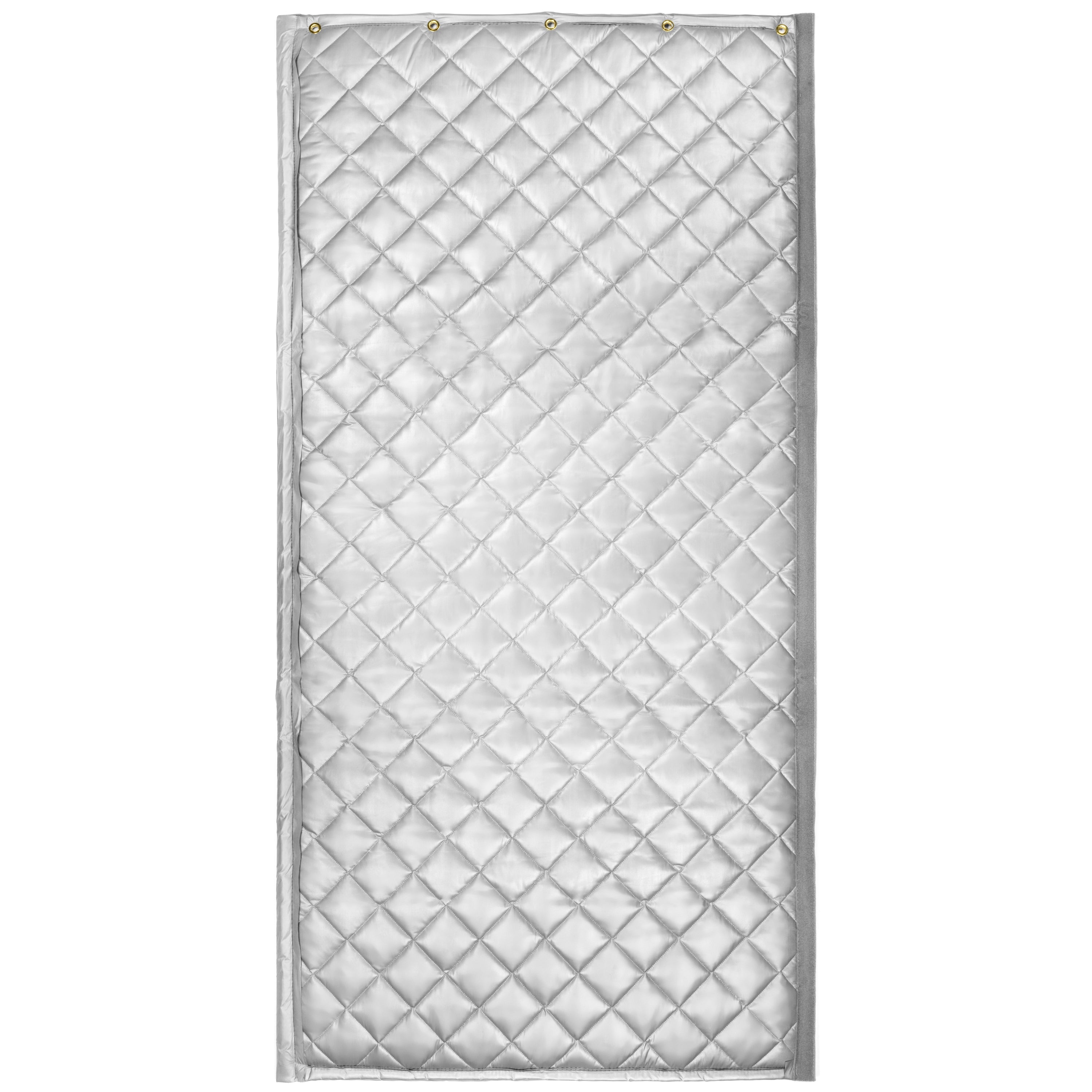 quiet quilt 2-sided barrier blanket grey