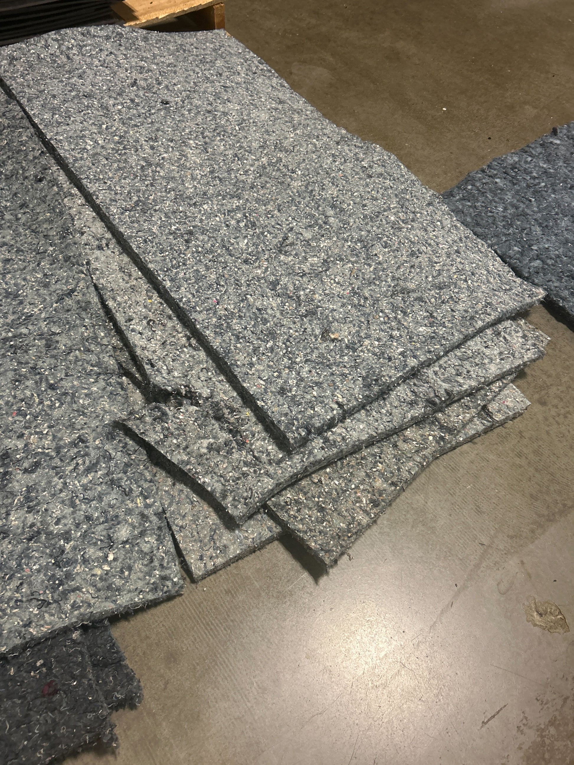 CelluZorbe B-stock stacked sheets
