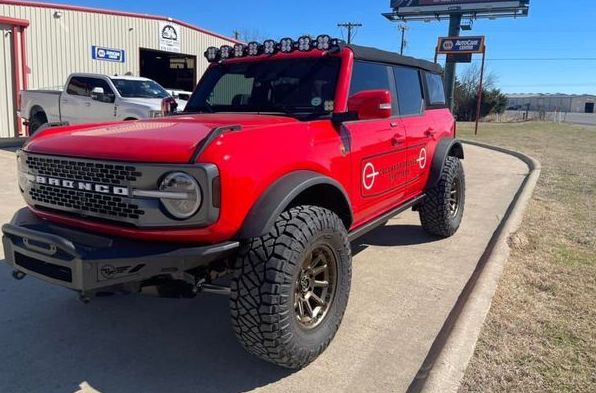 Ford Bronco upgraded by Colorado Car Audio - Second Skin installer
