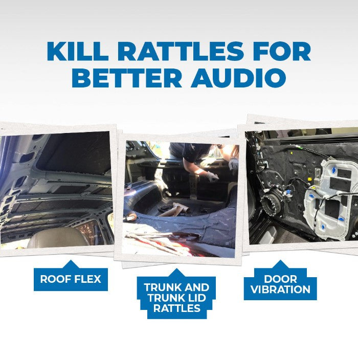 Damplifier Pro used for sound deadening car audio