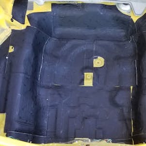 Damplifier in trunk of Supra