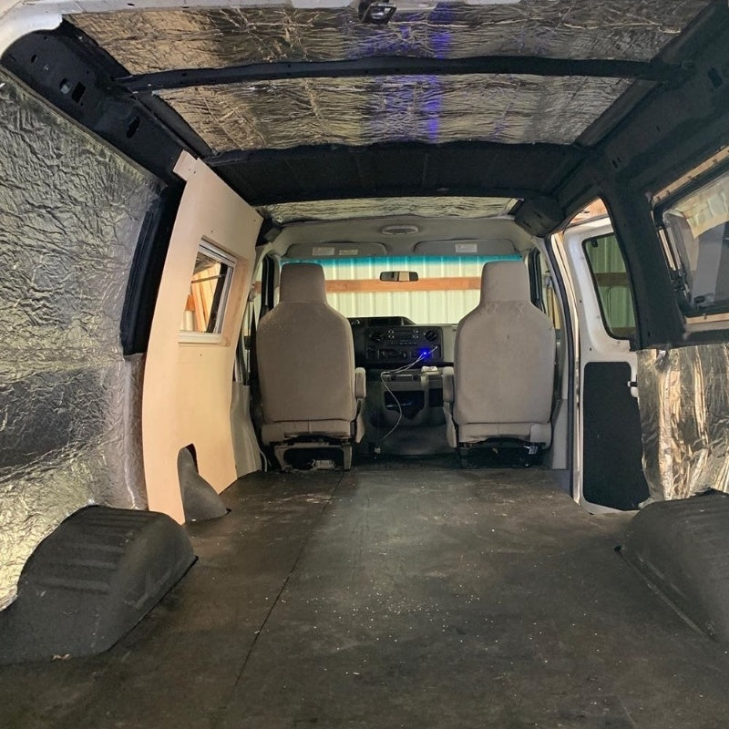 Van insulation with Heat Wave Pro is easy and cost effective!