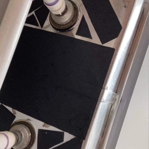 sink with sound deadening installed