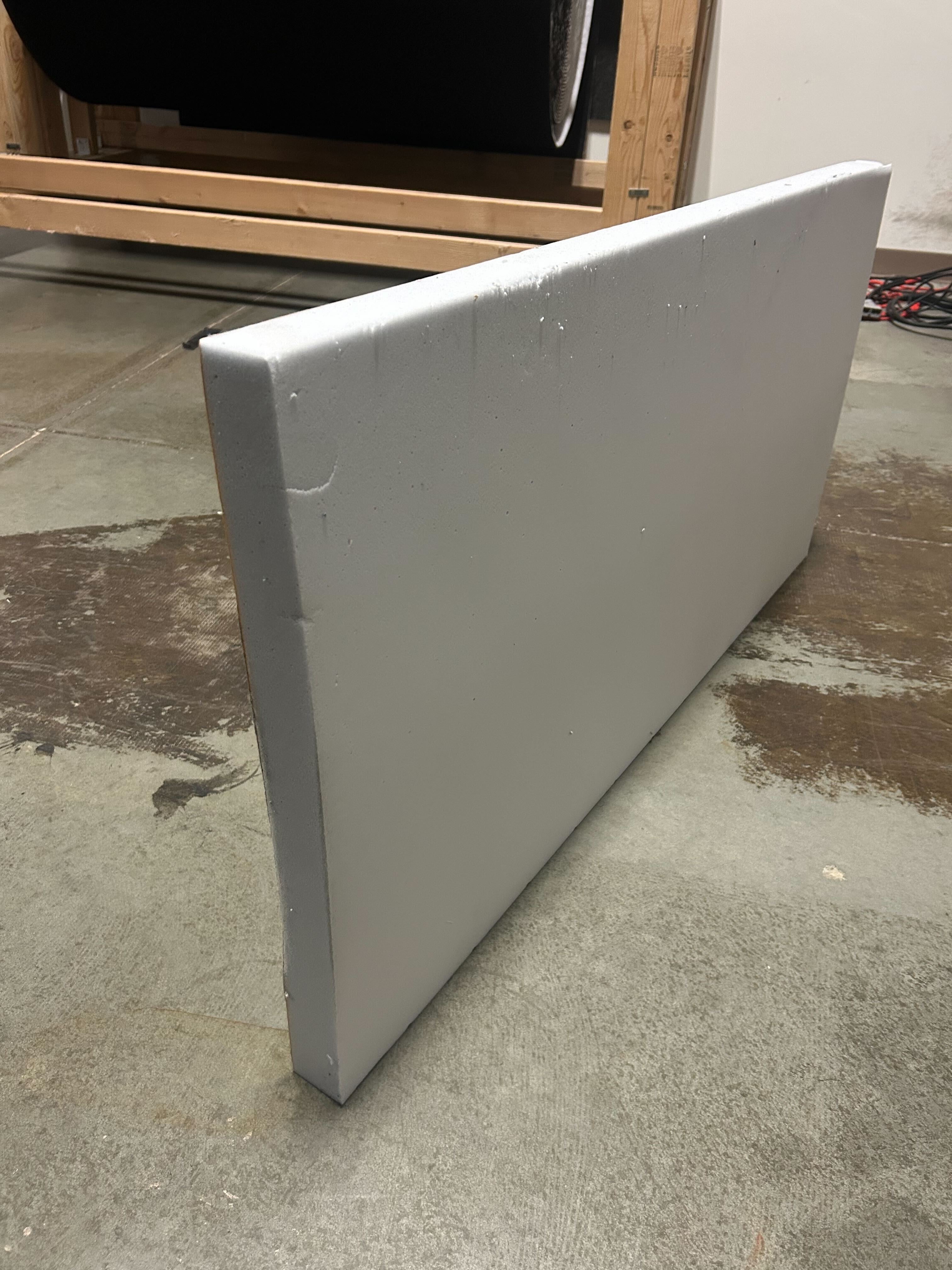 B-Stock: Mega Zorbe Pro™ Hydrophobic Foam Panel Peel and Stick - 2' x 4' x 2" (2 Sheets, 16 Sq Ft) — Save 40%