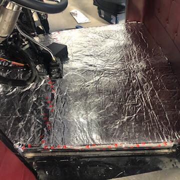 Heat Wave Pro adds floor insulation to a vehicle