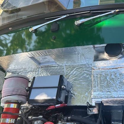 Thermal Block used to stop heat through a car firewall