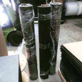 Luxury Liner 2lb MLV rolls before boxing up
