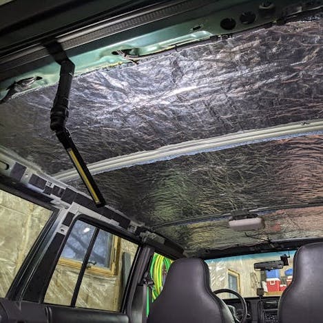 Heat Wave Pro used to insulate a roof