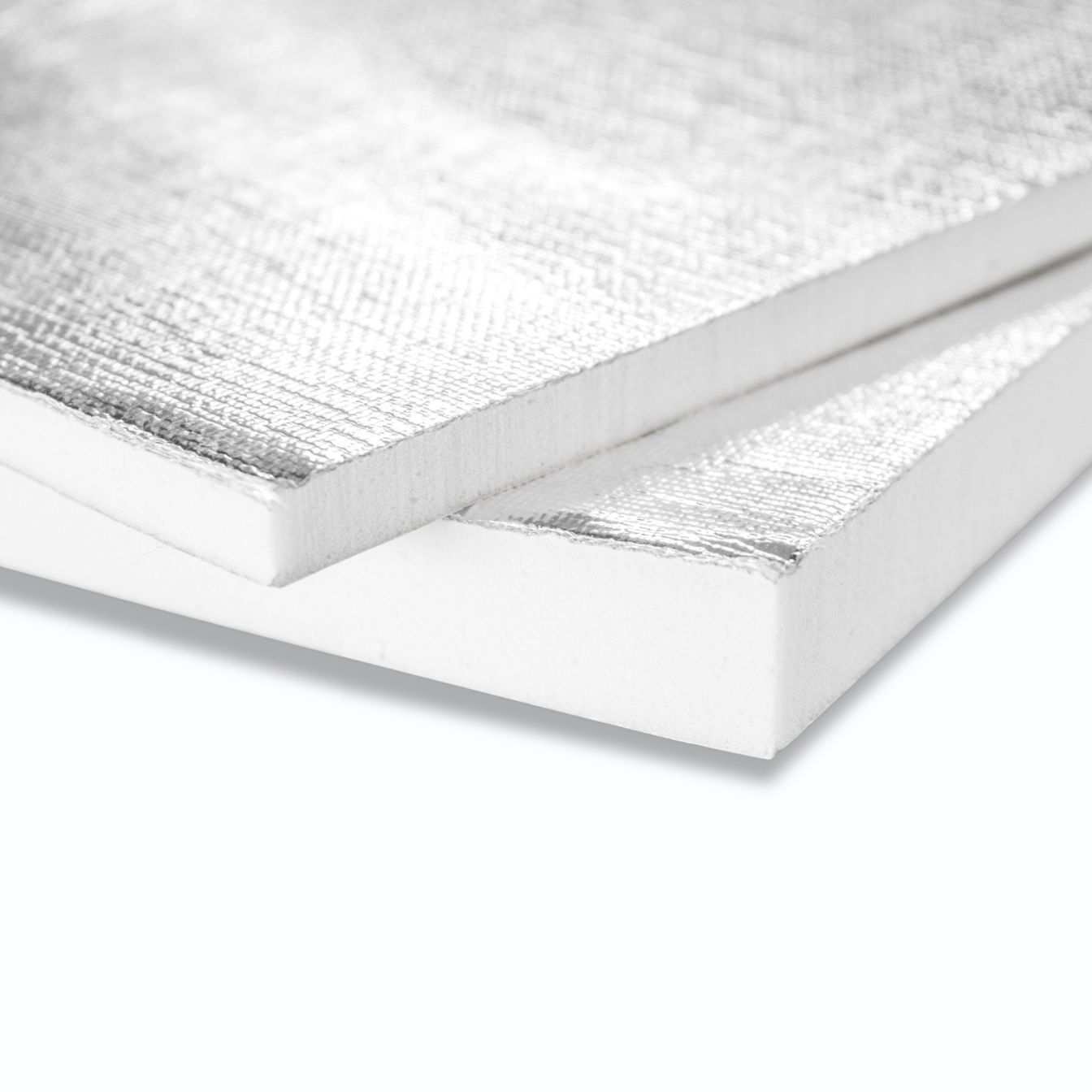 Mega Block heat shield stacked with two thicknesses