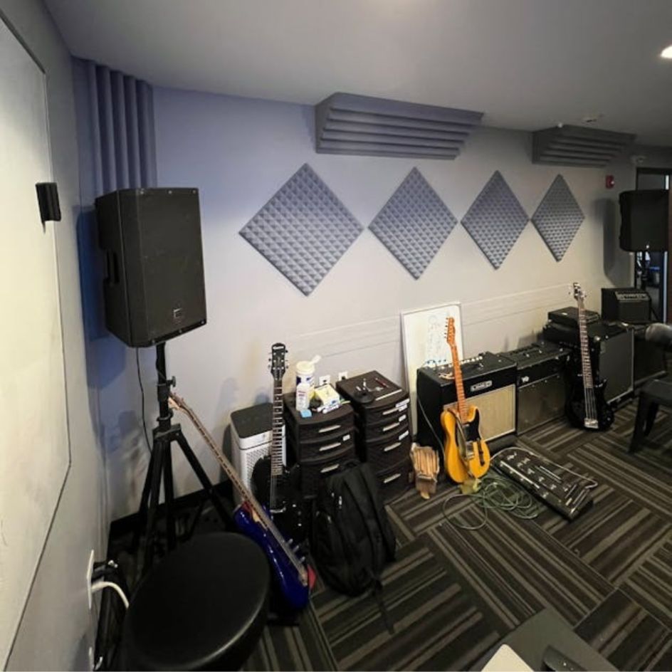 mela mute acoustic foam corner bass traps