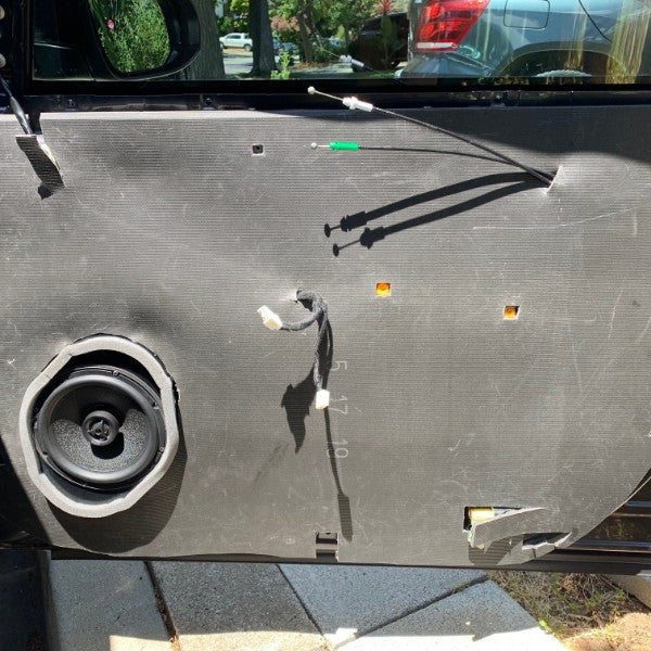 Use Luxury Liner Pro to seal a door cavity - increasing mid-bass and reducing overall noise from doors