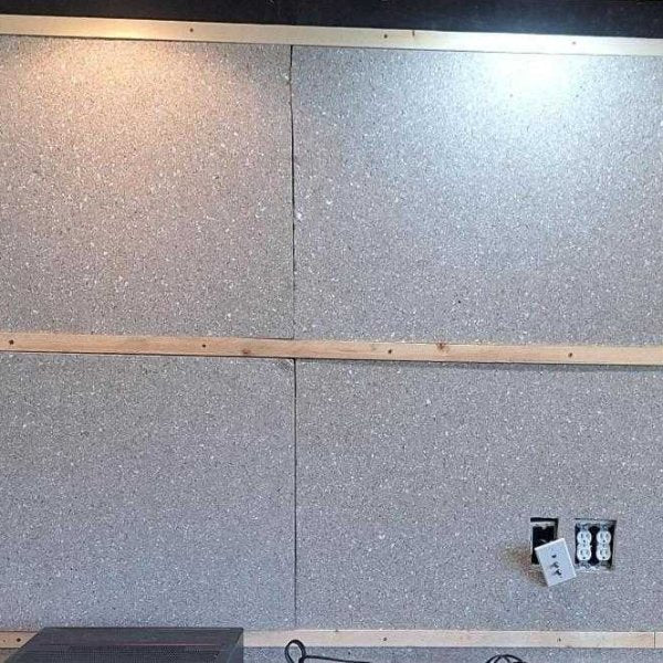 CelluZorbe HD used on wall in room to reduce airborne noise