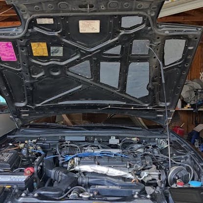 Radiant Shield used on the hood
