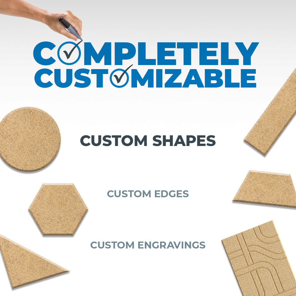 custom wood wool panels