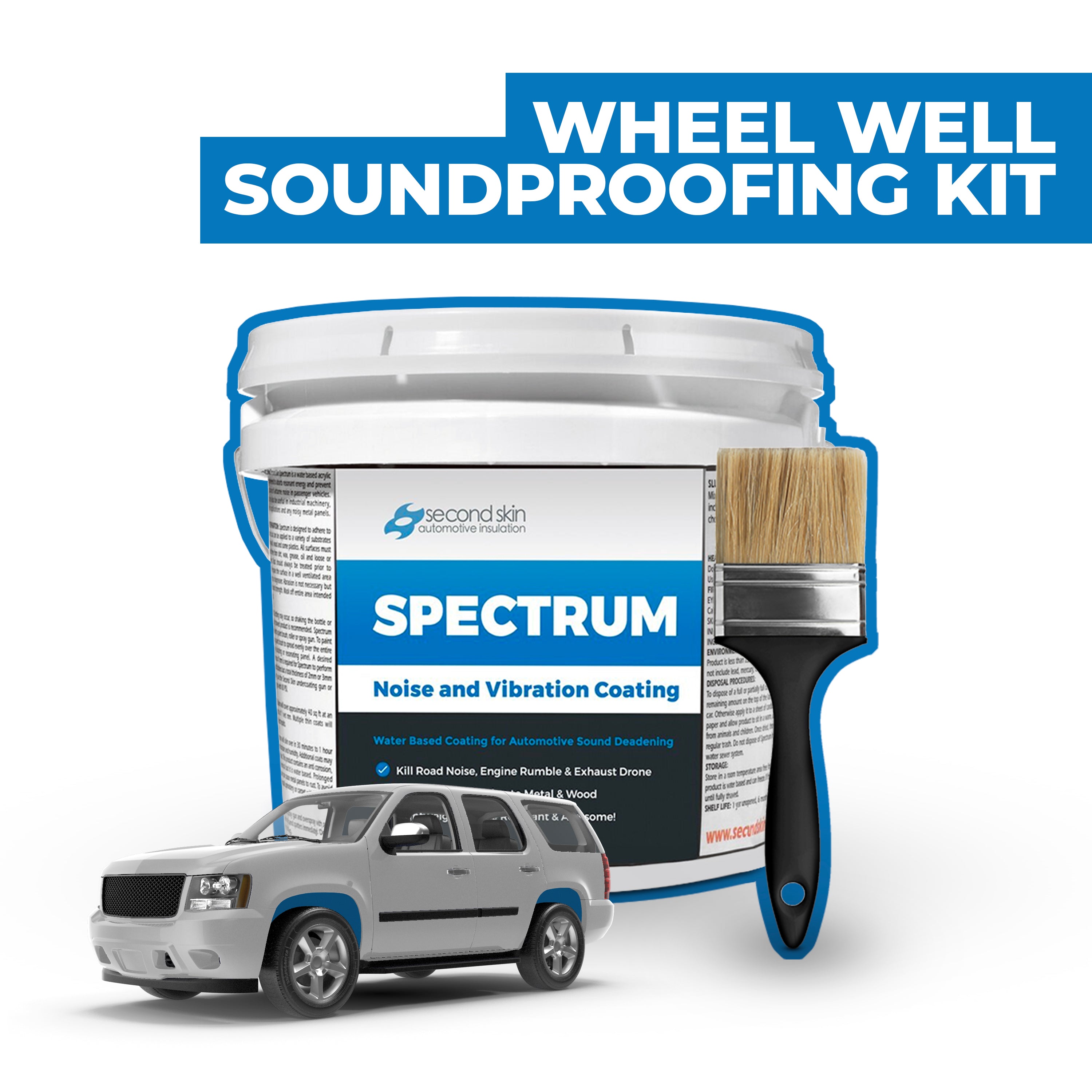 Wheel Well Soundproofing Kit