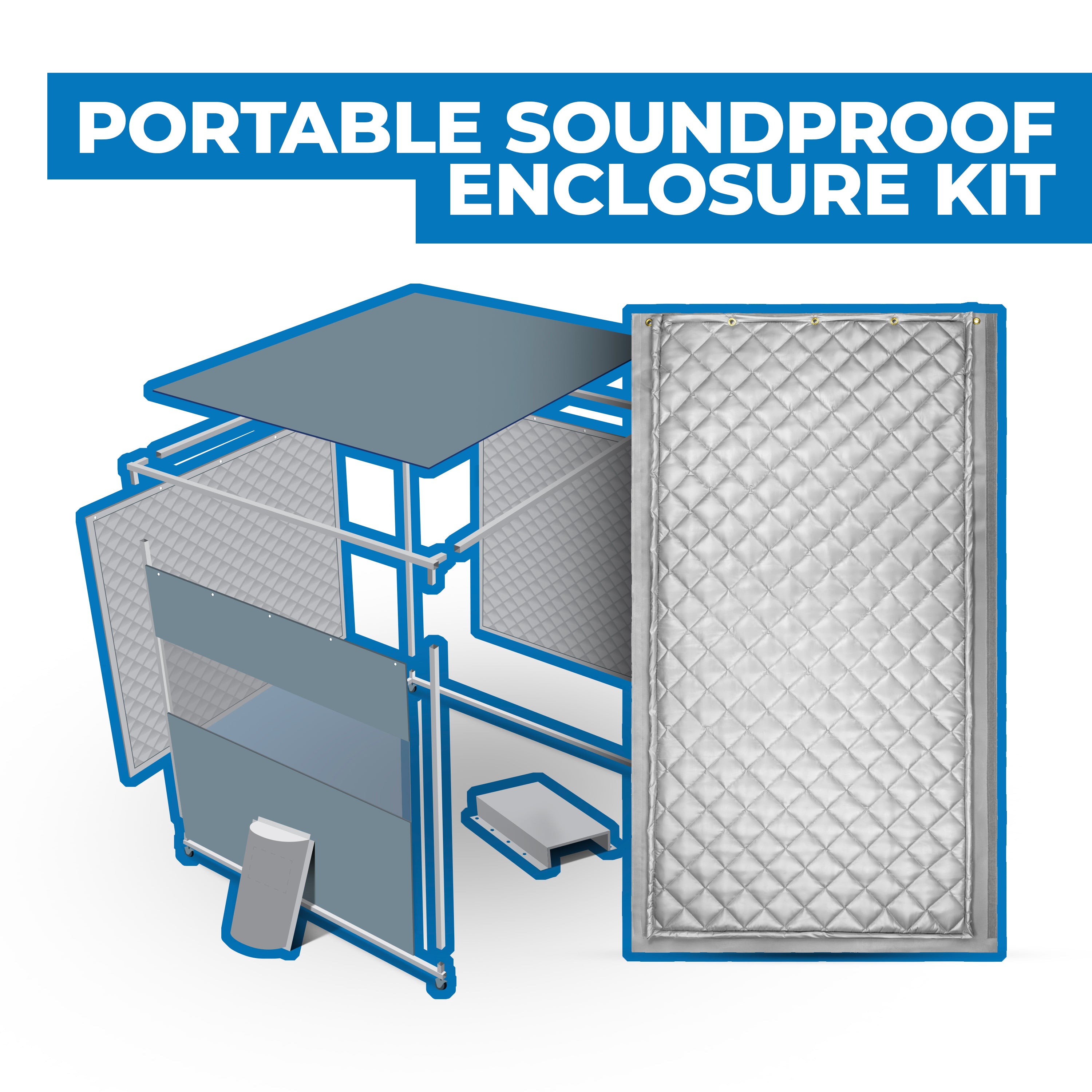 portable soundproof enclosure
