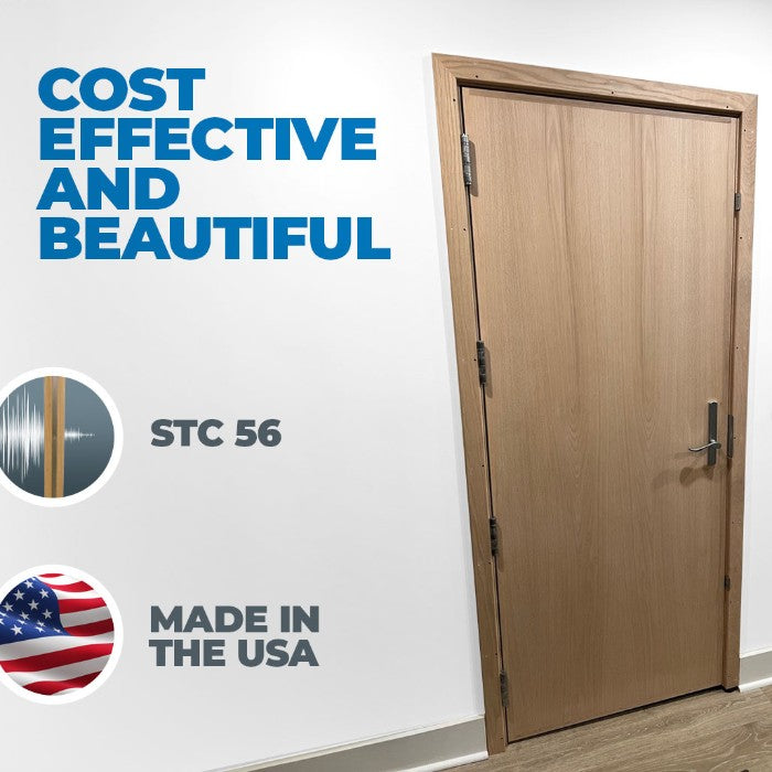 Sound Lock door is STC 56 and made in the USA
