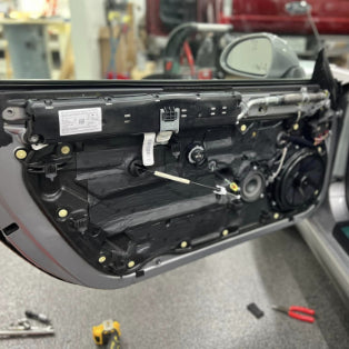 Damplifier Pro Tiles Porsche Door Skin