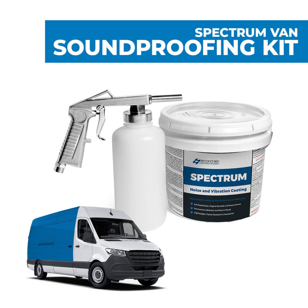 sprinter van spectrum van soundproofing kit