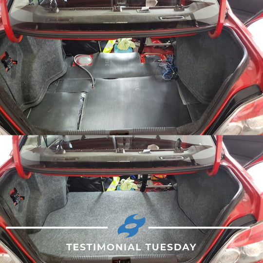 Trunk Kit During and After
