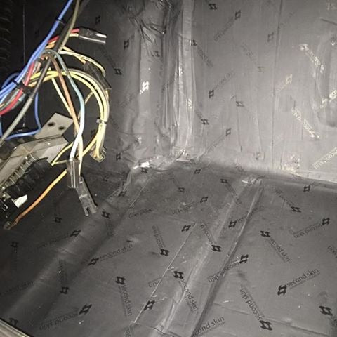 Damplifier Pro on semi cab floor